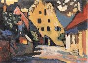 Wassily Kandinsky Murnaui utca oil painting picture wholesale